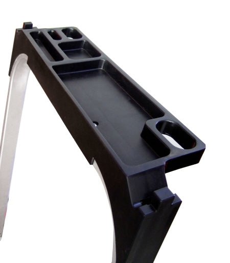 euroline 334 Alu - Sicherheitstreppe klappbar, mit Bügel - Topleiter