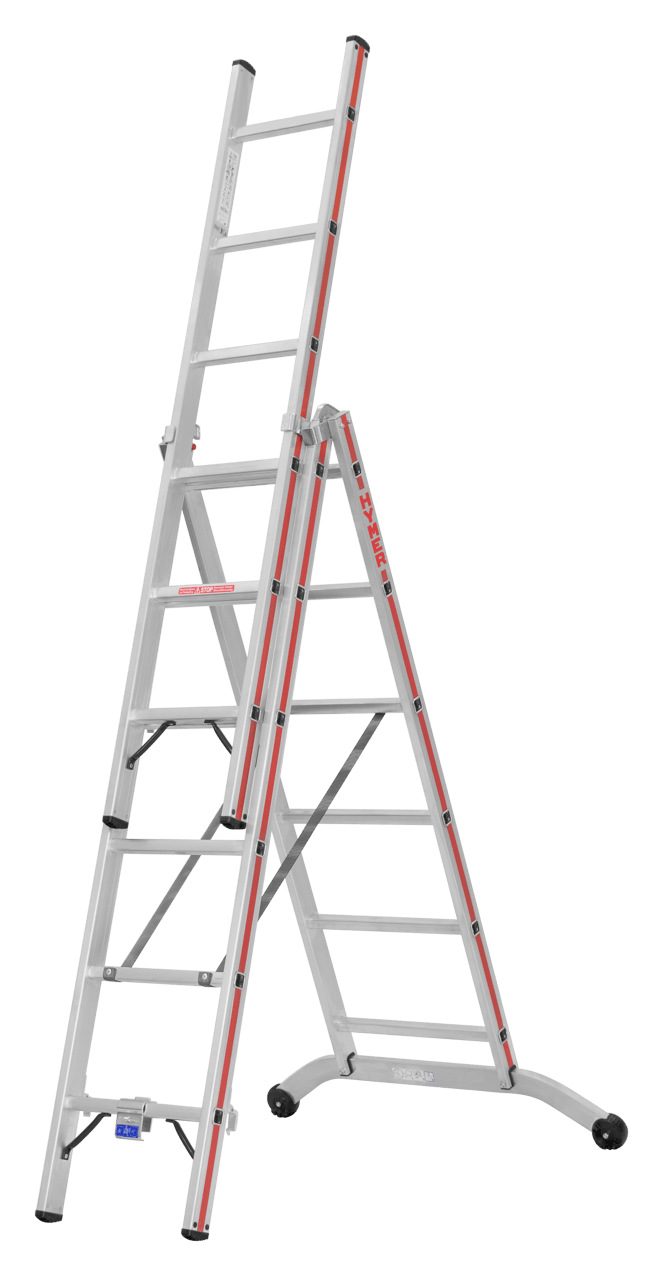 Hymer Mehrzweckleiter 6047, dreiteilig - Topleiter