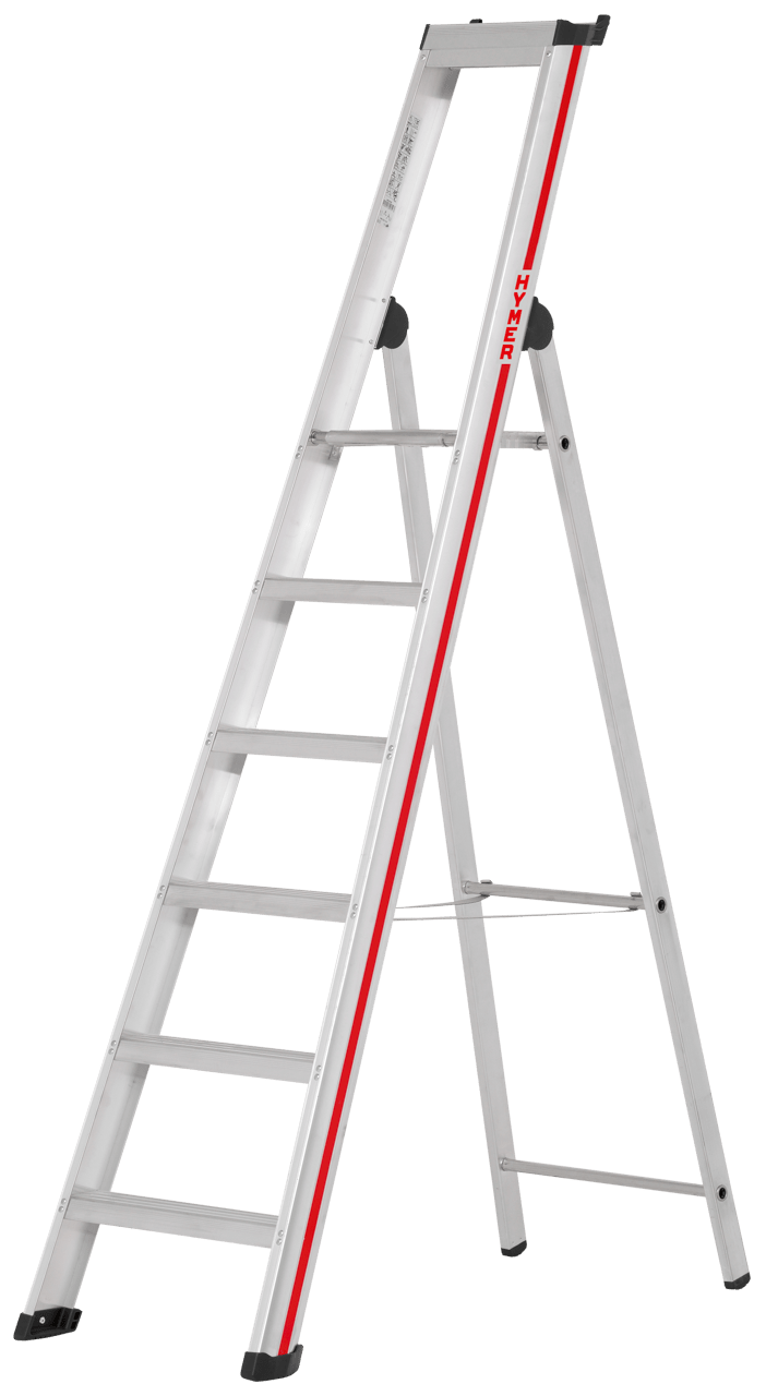 Stufenstehleiter 6026 mit Plattform, einseitig begehbar - Topleiter