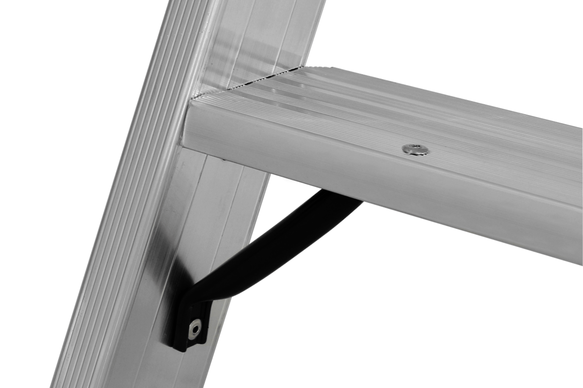 Stufenstehleiter 8024, beidseitig begehbar - Topleiter