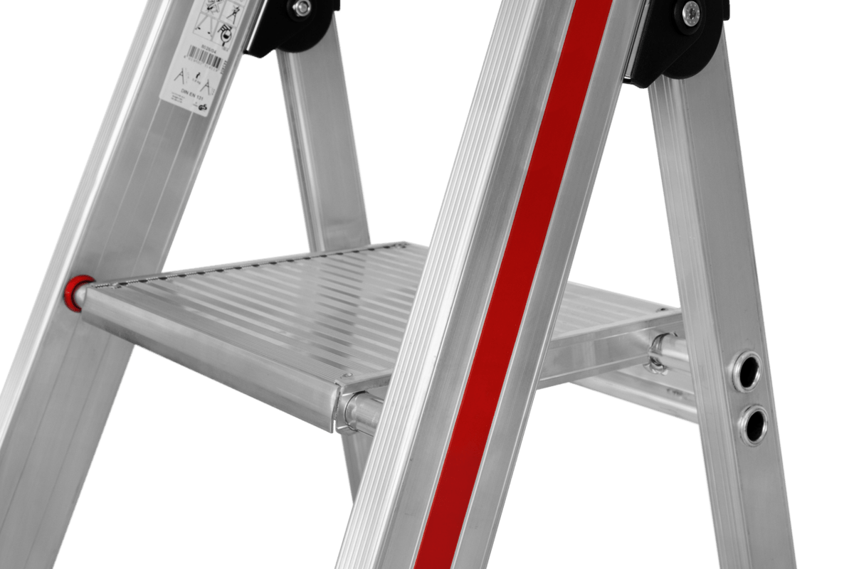 Stufenstehleiter 8026 mit Plattform, einseitig begehbar - Topleiter