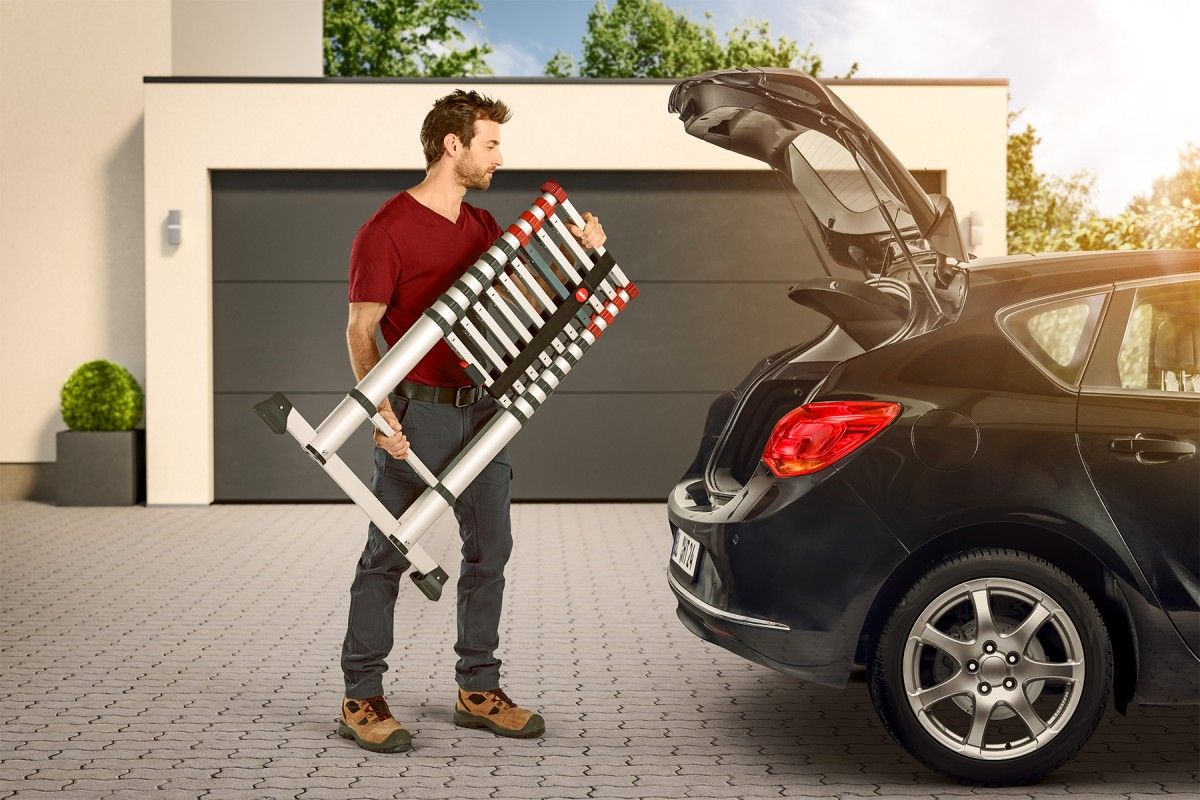 T80 FlexLine Sicherheits - Teleskopleiter - Topleiter