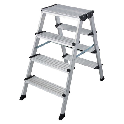 euroline 20578 Alu - Klapptritt, beidseitig begehbar - Topleiter